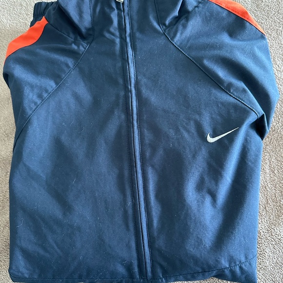 Nike Lining Jacket NWOT Size G Navy/ orange - Picture 7 of 12